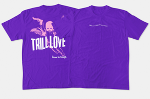 Trill Love x Angel graphic tee